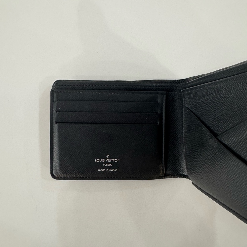Louis Vuitton Monogram Black and Gray Wallet - Picture 3 of 4